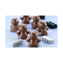 Moules À Chocolat|Moule Silicone*EASY CHOC Moule à Chocolat 12 Bonshommes - Silicone Spécial Chocolat