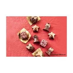 Moules À Chocolat|Moule Silicone*SILIKOMART Moule à Chocolat 12 Sujets Noël Easy Choc - Silicone Spécial Chocolat