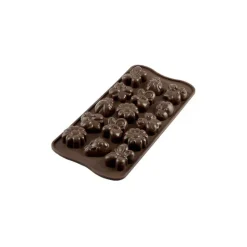 Moules À Chocolat|Moule Silicone*EASY CHOC Moule à Chocolat 15 Sujets Spring Life - Silicone Spécial Chocolat