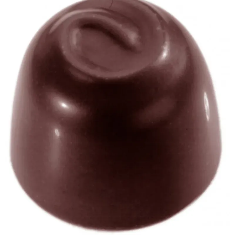 Moules À Chocolat*CHOCOLATE WORLD Moule à chocolat Rond motif tourbillon Polycarbonate