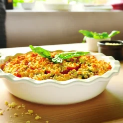 Plat De Cuisson|Moules À Gâteaux*EMILE HENRY Moule à Clafoutis en Céramique Ø 26 cm Farine