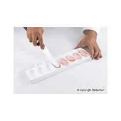 Moule Silicone*SILIKOMART Moule à Glace Silicone 16 Mini Esquimaux avec bâtonnets