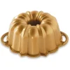 Moule Anti-adhésif|Moules À Gâteaux*NORDIC WARE Moule à Gâteau Bundt Anniversaire Gold 1,5 L
