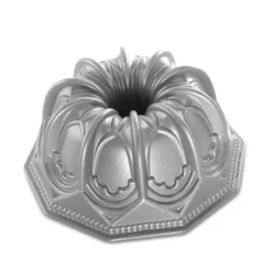Moule Anti-adhésif|Moules À Gâteaux*NORDIC WARE Moule à Gâteau Bundt Cathédrale Silver