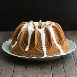 Moule Anti-adhésif|Moules À Gâteaux*NORDIC WARE Moule à Gâteau Bundt Cathédrale Silver