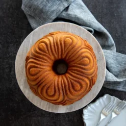 Moule Anti-adhésif|Moules À Gâteaux*NORDIC WARE Moule à Gâteau Bundt Chiffon Royal Gold