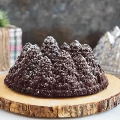 Moule Anti-adhésif|Moules À Gâteaux*NORDIC WARE Moule à Gâteau Bundt Forêt de Sapins Silver