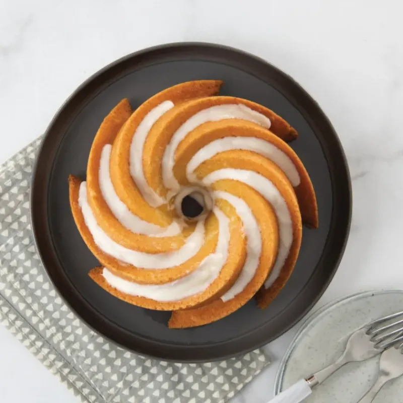 Moule Anti-adhésif|Moules À Gâteaux*NORDIC WARE Moule à Gâteau Bundt Héritage 1,5 L Gold