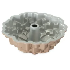 Moule Anti-adhésif|Moules À Gâteaux*NORDIC WARE Moule à Gâteau Bundt Pétales de Fleur Toffee