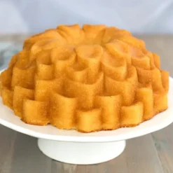 Moule Anti-adhésif|Moules À Gâteaux*NORDIC WARE Moule à Gâteau Bundt Pétales de Fleur Toffee
