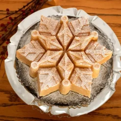 Moule Anti-adhésif|Moules À Gâteaux*NORDIC WARE Moule à Gâteau Cristaux de Neige Silver