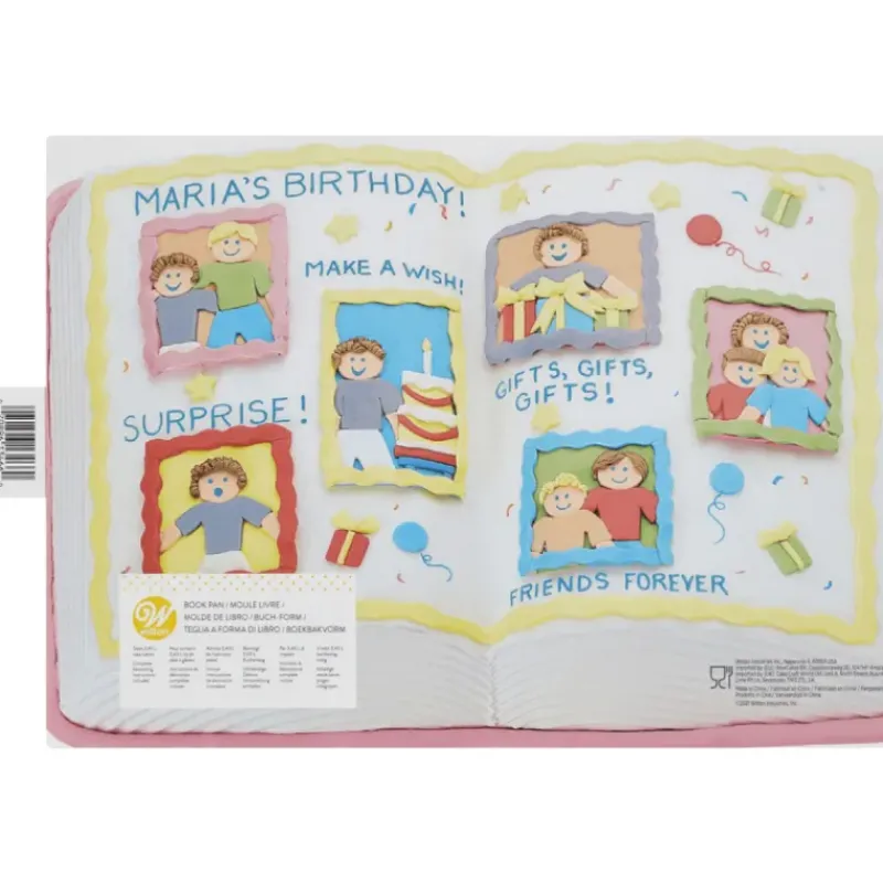 Moules À Gâteaux*WILTON Moule à Gâteau Livre Ouvert