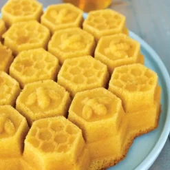 Moule Anti-adhésif|Moules À Gâteaux*NORDIC WARE Moule à Gâteau Nid d'Abeilles Toffee