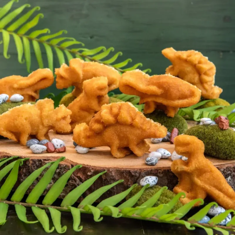 Moule Anti-adhésif|Moules À Gâteaux*NORDIC WARE Moule à Gâteaux Dinosaures (x8) Pro Cast