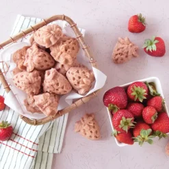 Moule Anti-adhésif|Moules À Gâteaux*NORDIC WARE Moule à Gâteaux Fraises (x19) Toffee