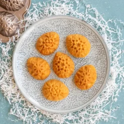 Moule Anti-adhésif|Moules À Gâteaux*NORDIC WARE Moule à Gâteaux Oeufs de Pâques (x6) Toffee