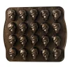 Moule Anti-adhésif|Moules À Gâteaux*NORDIC WARE Moule à Gâteaux Têtes de Mort (x20) Bronze