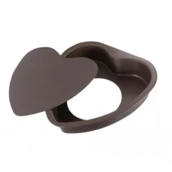Moule Anti-adhésif|Moules À Gâteaux*GOBEL Moule à Manqué Coeur Saint-Valentin fond mobile