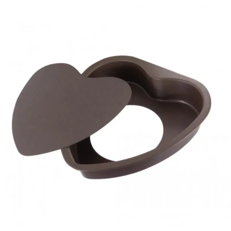 Moule Anti-adhésif|Moules À Gâteaux*GOBEL Moule à Manqué Coeur Saint-Valentin fond mobile