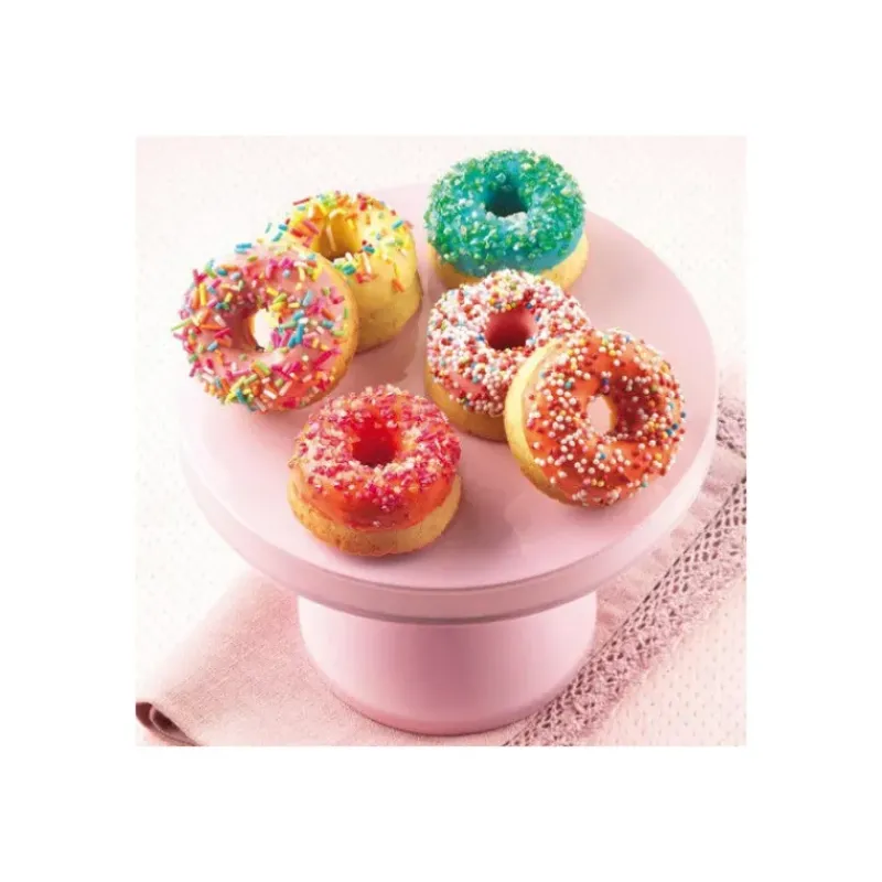 Moule Silicone*MALLARD FERRIERE Moule 15 mini donuts en silicone