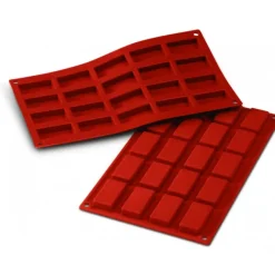 Moule Silicone*SILIKOMART Moule à mini Financier silicone souple professionnel