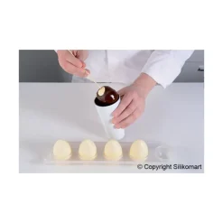 Moule Silicone|Moules À Gâteaux*SILIKOMART Moule 5 Oeufs Silicone Ø 50 mm