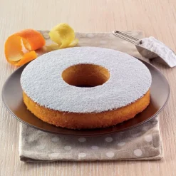 Moule Silicone*SILIKOMART Moule à Savarin Saturne en Silicone Ø 200mm