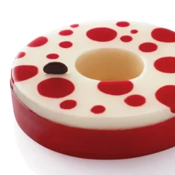 Moule Silicone*SILIKOMART Moule à Savarin Saturne en Silicone Ø 200mm