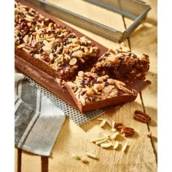 Moules À Gâteaux*DE BUYER Moule à Tarte Rectangulaire Inox Perforé Amovible 35 x 10 cm x H 3,5 cm