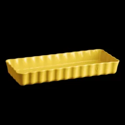 Plat De Cuisson|Moules À Gâteaux*EMILE HENRY Moule à Tarte Rectangulaire en Céramique 15 x 36 cm Provence