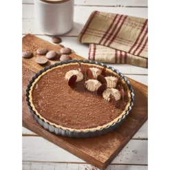 Moule Anti-adhésif|Moules À Gâteaux*DE BUYER Moule Anti Adhésif Tarte Cannelée Fond Amovible Ø 32 cm x H 3 cm