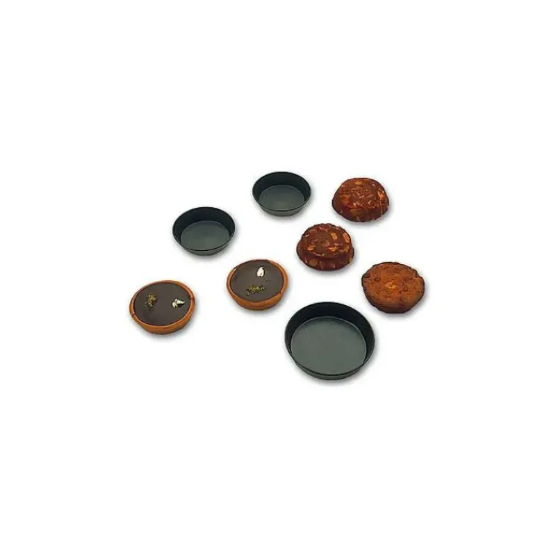 Moule Anti-adhésif|Moules À Gâteaux*MALLARD FERRIERE Moule Anti-Adhésif pour Millasson Ø8.5 cm (x12)