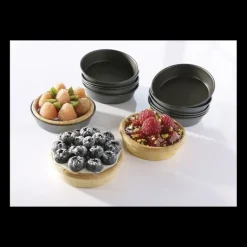 Moule Anti-adhésif|Moules À Gâteaux*MALLARD FERRIERE Moule Anti-Adhésif pour Millasson Ø7.5 cm (x12)