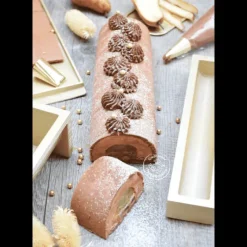 Moules À Gâteaux*SCRAPCOOKING Moule Bûche Silicone 25 cm