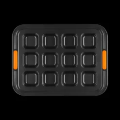 Moule Anti-adhésif|Moules À Gâteaux*LE CREUSET Moule Brownie Antiadhésif 12 Empreintes 40 x 30 cm