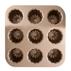 Moule Anti-adhésif|Moules À Gâteaux*SCRAPCOOKING Moule Cannelés Antiadhésif 26,5 cm x H 6 cm