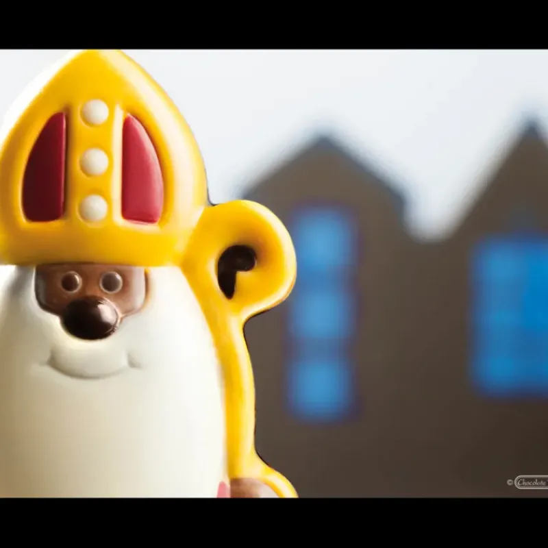 Moules À Chocolat*CHOCOLATE WORLD Moule Chocolat Aimanté Saint-Nicolas 20 cm