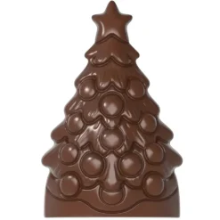 Moules À Chocolat*CHOCOLATE WORLD Moule Chocolat Aimanté Sapin de Noël 20 cm