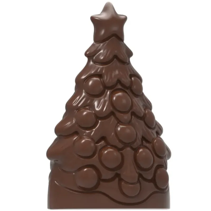Moules À Chocolat*CHOCOLATE WORLD Moule Chocolat Aimanté Sapin de Noël 20 cm