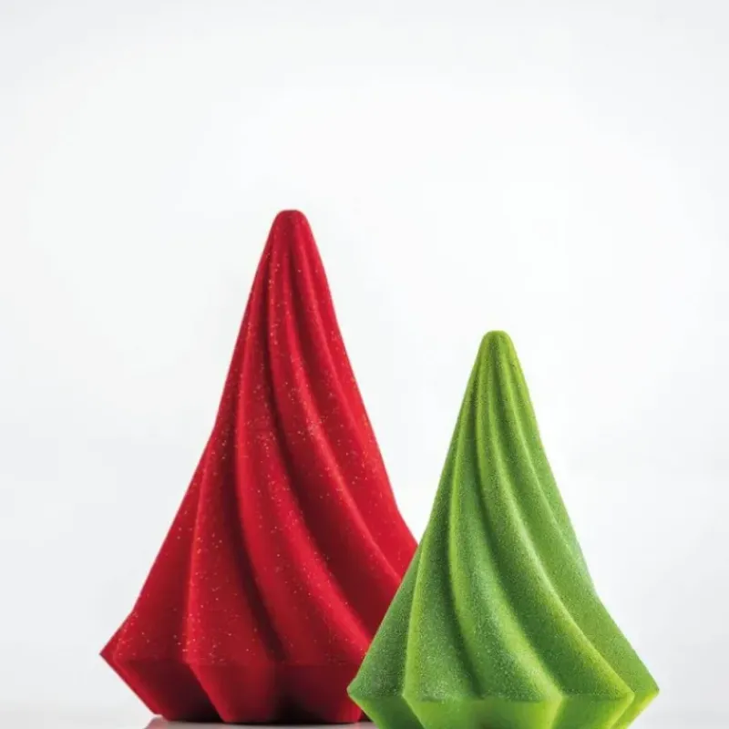 Moules À Chocolat*PAVONI Moule Chocolat Arbre Twirl Ø 15 x H 20 cm (x2)