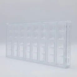 Moules À Chocolat*CHOCOLATE WORLD Moule Chocolat Barre Carrés Bombés 117 mm (x8)