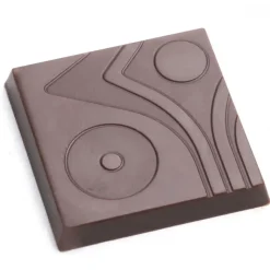 Moules À Chocolat*POP CHOCOLAT Moule Chocolat Carré Design (x18)