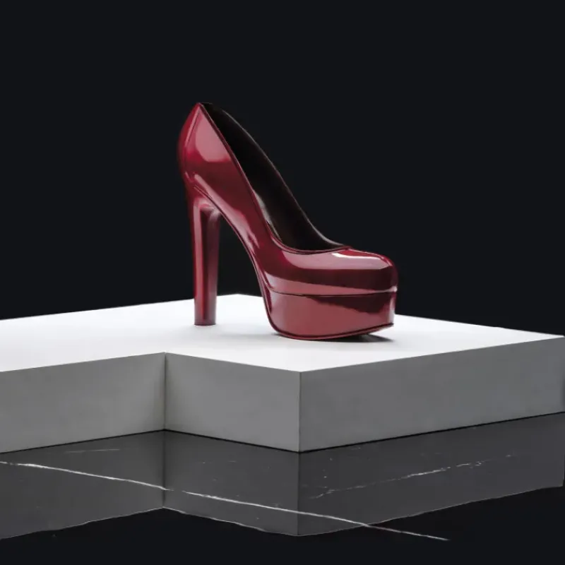 Moules À Chocolat*PAVONI Moule Chocolat Chaussure à Talon 17 x 7 cm x H 15,5 cm (x1)