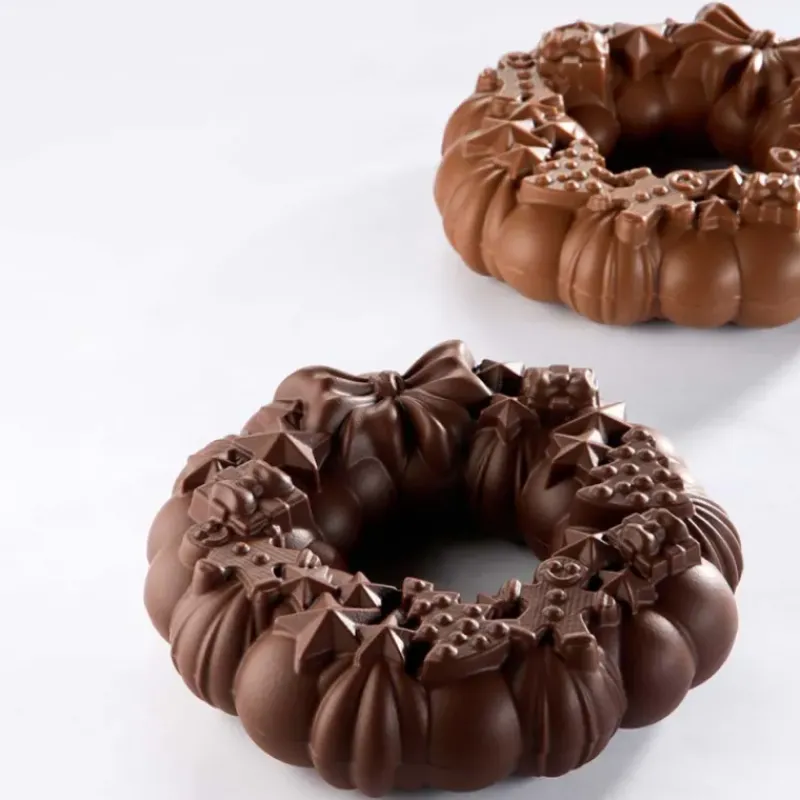 Moules À Chocolat*PAVONI Moule Chocolat Couronne Ø 18 x H 5,5 cm (x2)