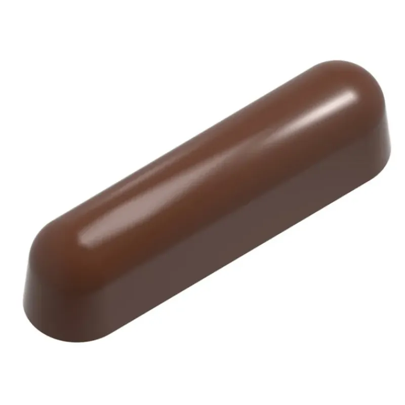 Moules À Chocolat*CHOCOLATE WORLD Moule Chocolat Eclair Snack Bar 7,8 x 1,9 cm (x12)