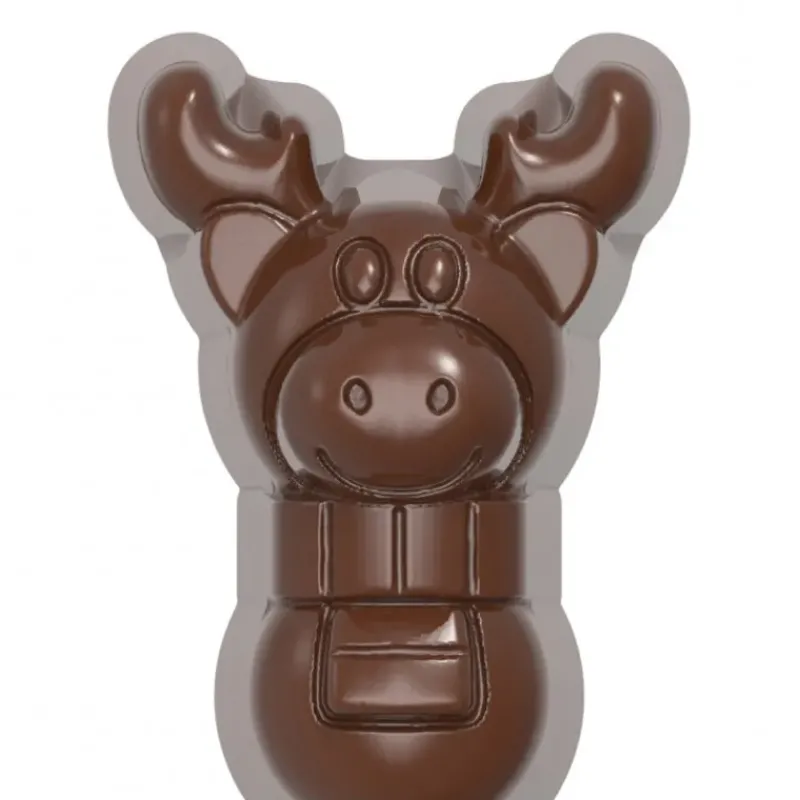 Moules À Chocolat*CHOCOLATE WORLD Moule Chocolat Elan 3,9 x 2,9 cm (x18)