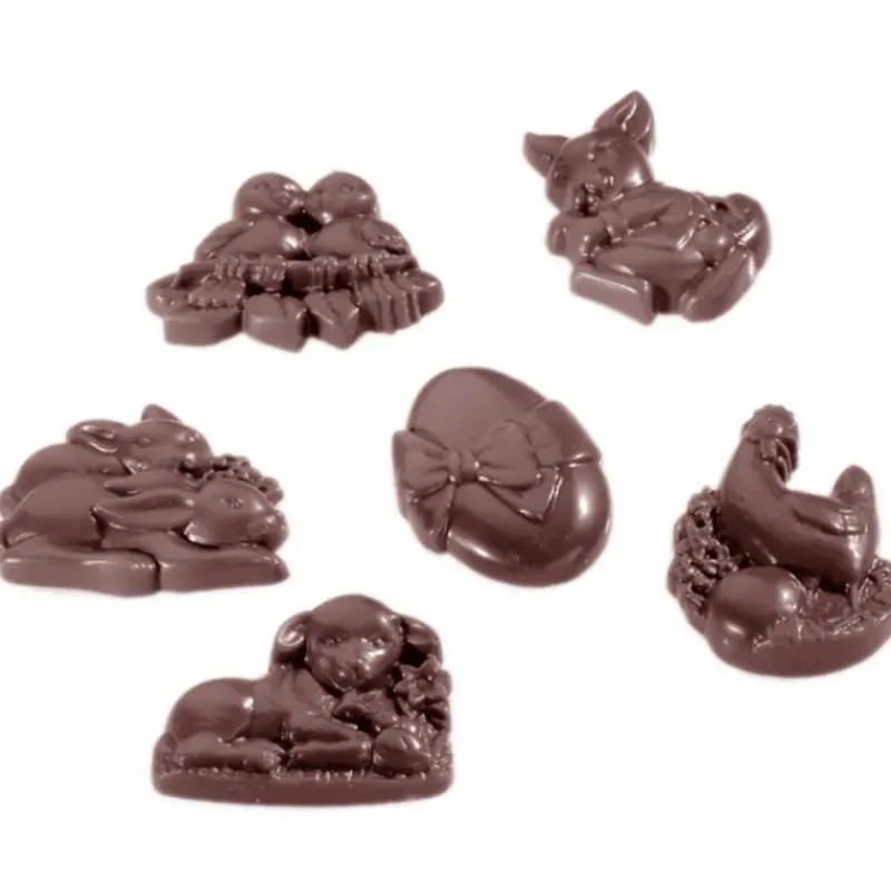 Moules À Chocolat*CHOCOLATE WORLD Moule Chocolat Friture de Pâques 4,5 cm (x18)