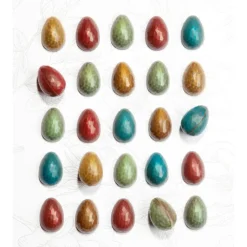 Moules À Chocolat*CHOCOLATE WORLD Moule Chocolat Oeuf à Facettes 33 mm (x24)