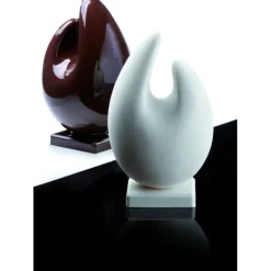 Moules À Chocolat*PAVONI Moule Chocolat Oeuf Organic Ø 13,5 x H 21,5 cm (x2)