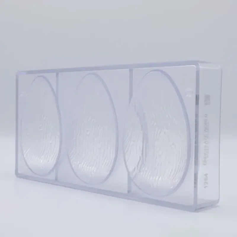 Moules À Chocolat*CHOCOLATE WORLD Moule Chocolat Oeuf Rayé 11,8 cm (x3)